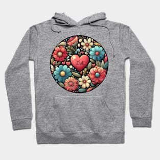 Floraison d'amour. Hoodie